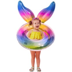 Koło Tęczowe 70cm Syrenka ogon