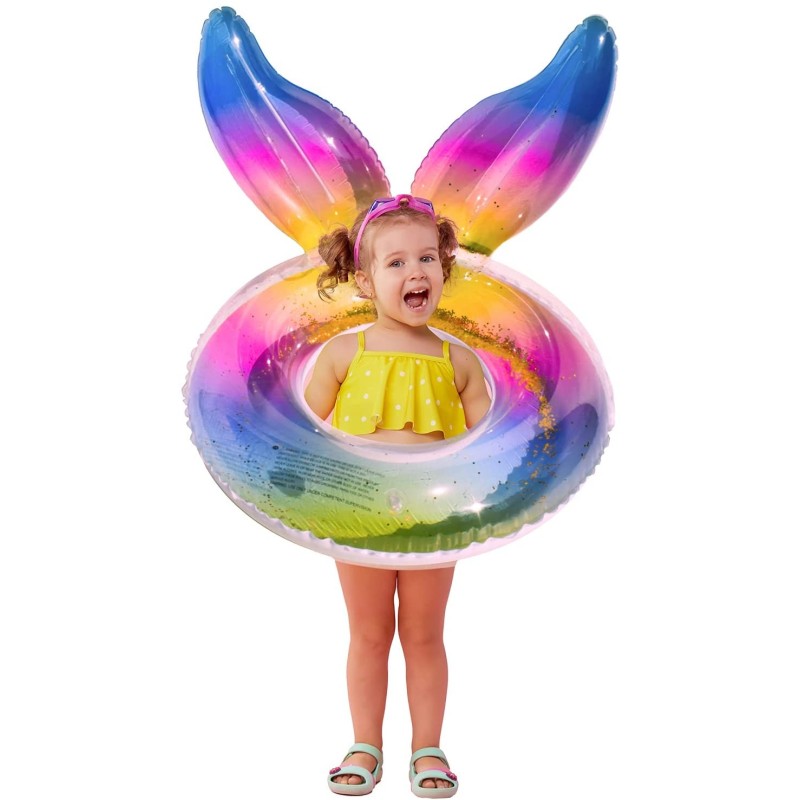 Koło Tęczowe 70cm Syrenka ogon