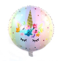 Zestaw Urodzinowy Jednorożec Balony Girlanda