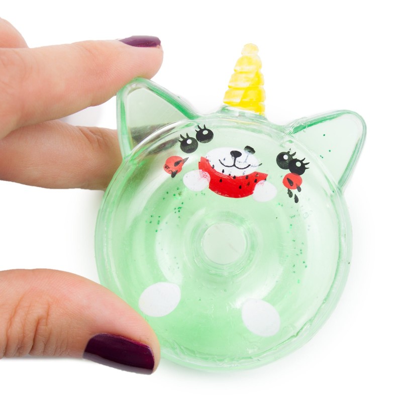 Kolorowa masa plastyczna Slime – Jednorożec Donut