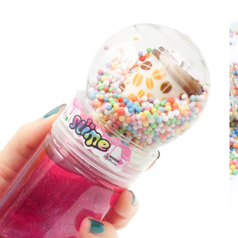Slime ze squishy kuleczki zestaw 3 szt.