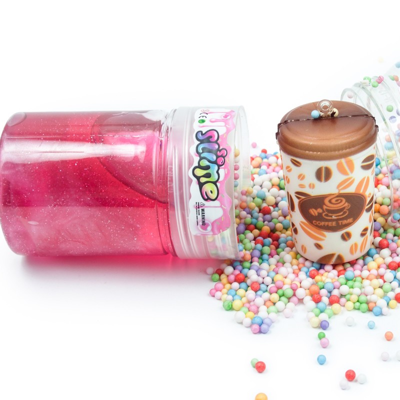 Slime ze squishy kuleczki zestaw 3 szt.