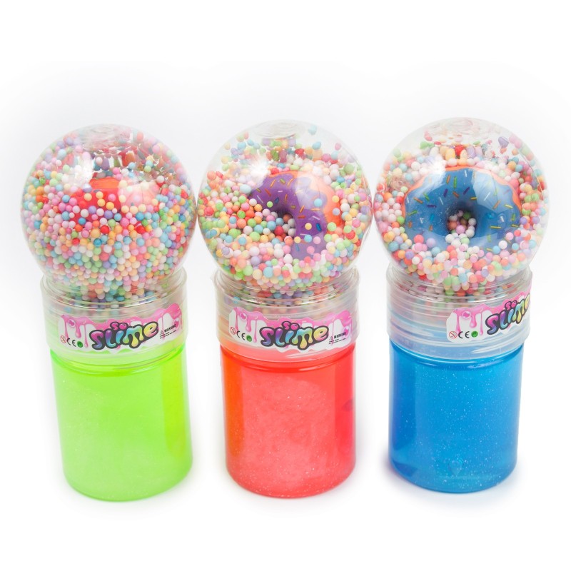 Slime ze squishy kuleczki zestaw 3 szt.