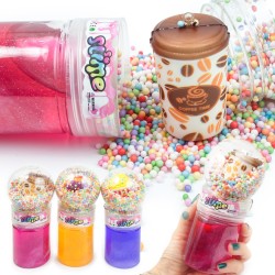 Slime ze squishy kuleczki zestaw 3 szt.