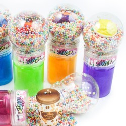 Slime ze squishy kuleczki zestaw 3 szt.