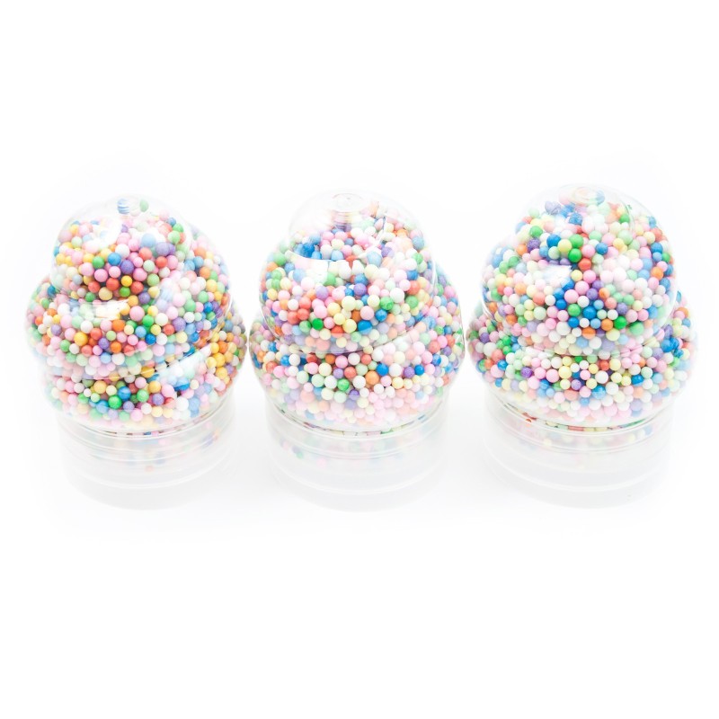 Slime lody z kuleczkami zestaw 3 szt