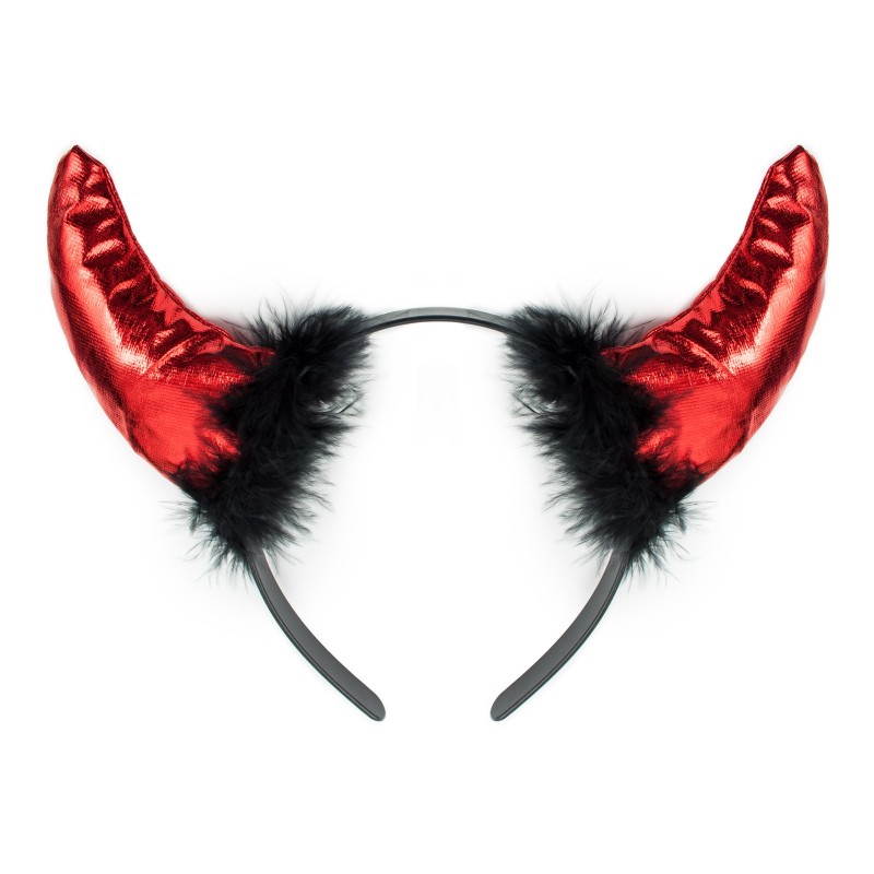 Zestaw Diabełek Maska i Opaska z Rogami
