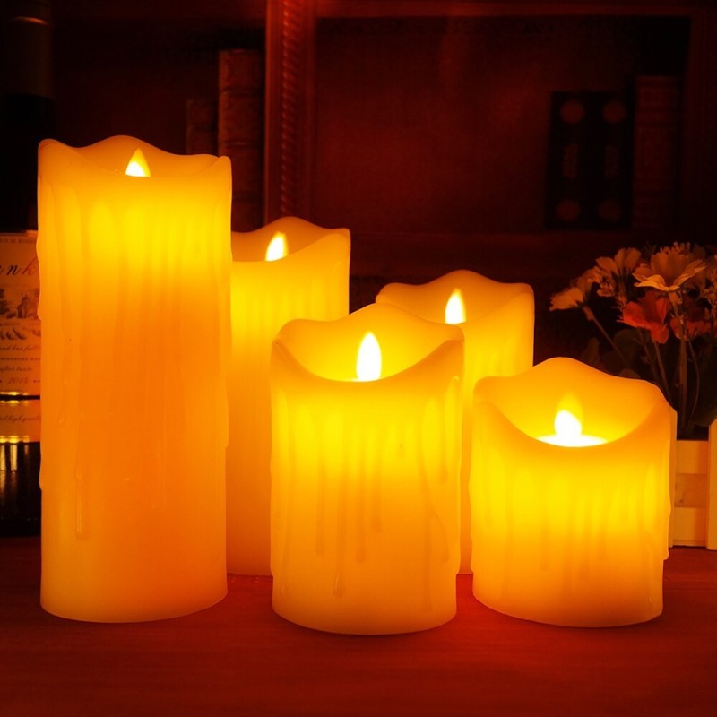 Świeczka LED na baterie 6cm