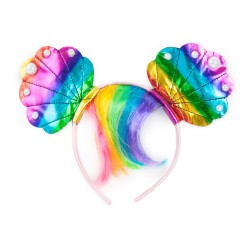 Opaska perłowa tęczowa...