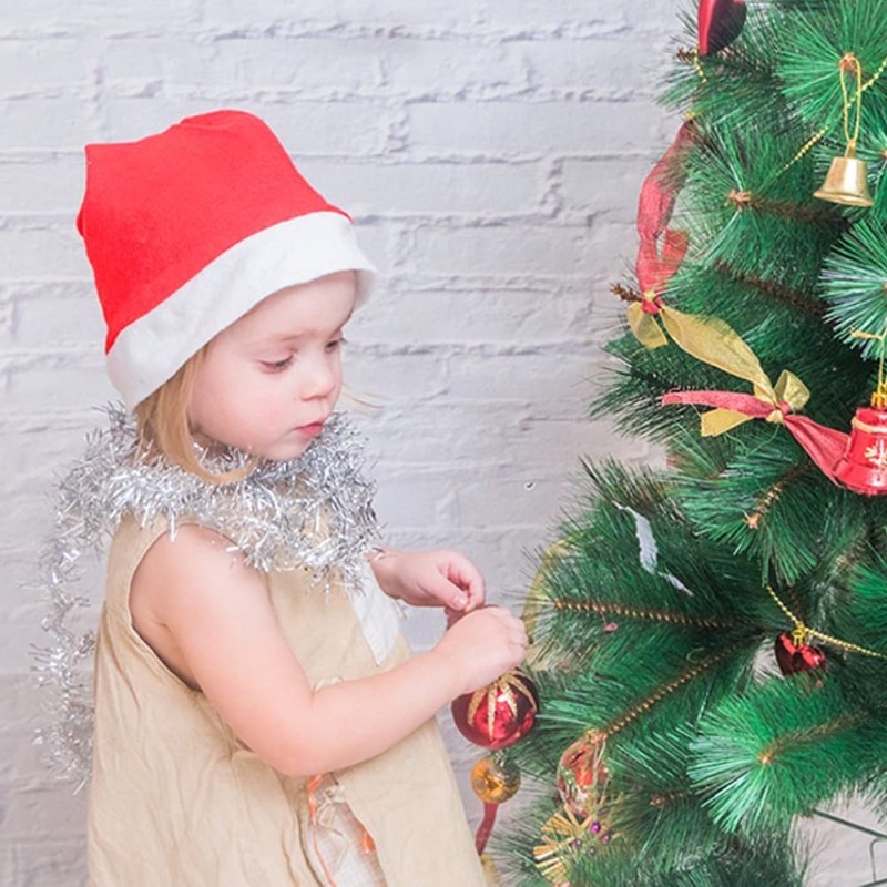 Świąteczna Czapka Mikołaja z Pomponem 1 szt.