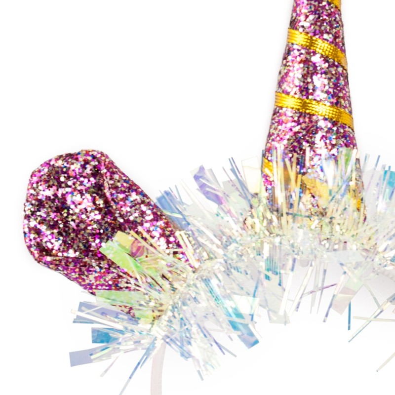 Opaska jednorożec unicorn holo cekiny