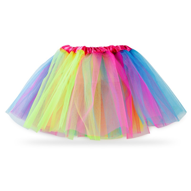 Spódniczka tutu tęczowa kolorowa