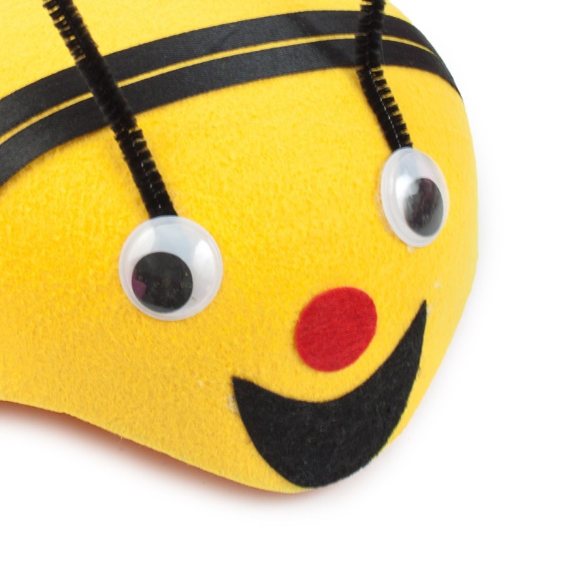 Czapeczka na głowę wesoła pszczółka