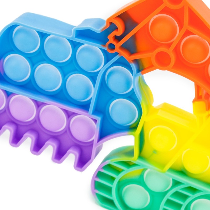 Pop It fidget koparka