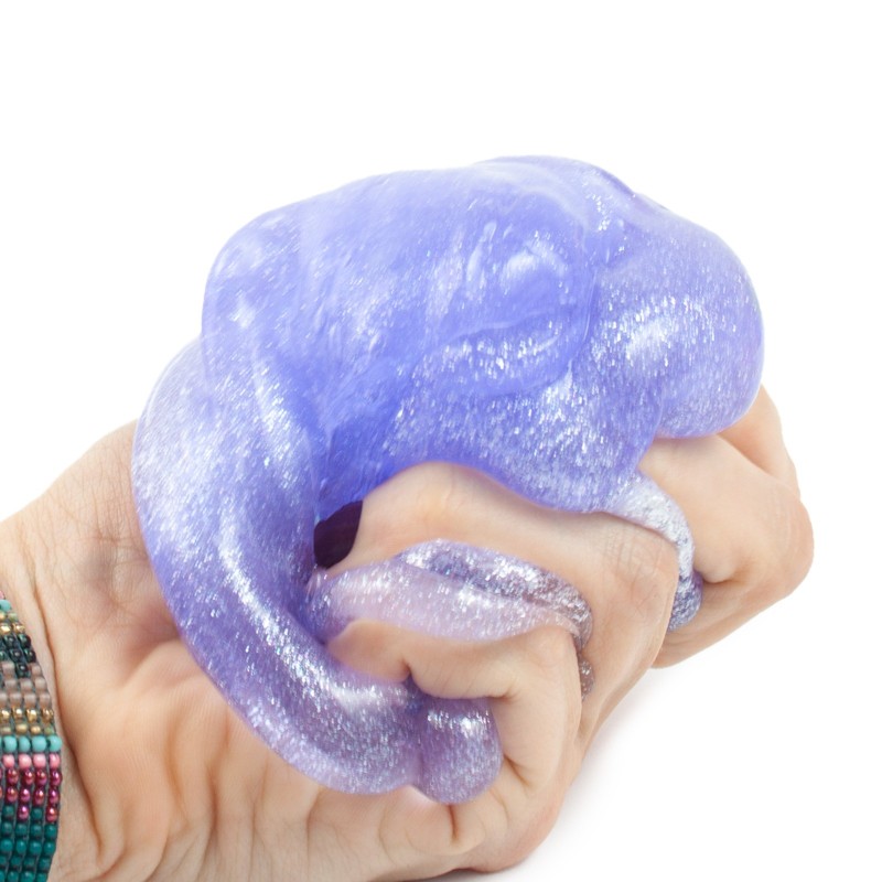 Slime z brokatem kuleczkami 3szt