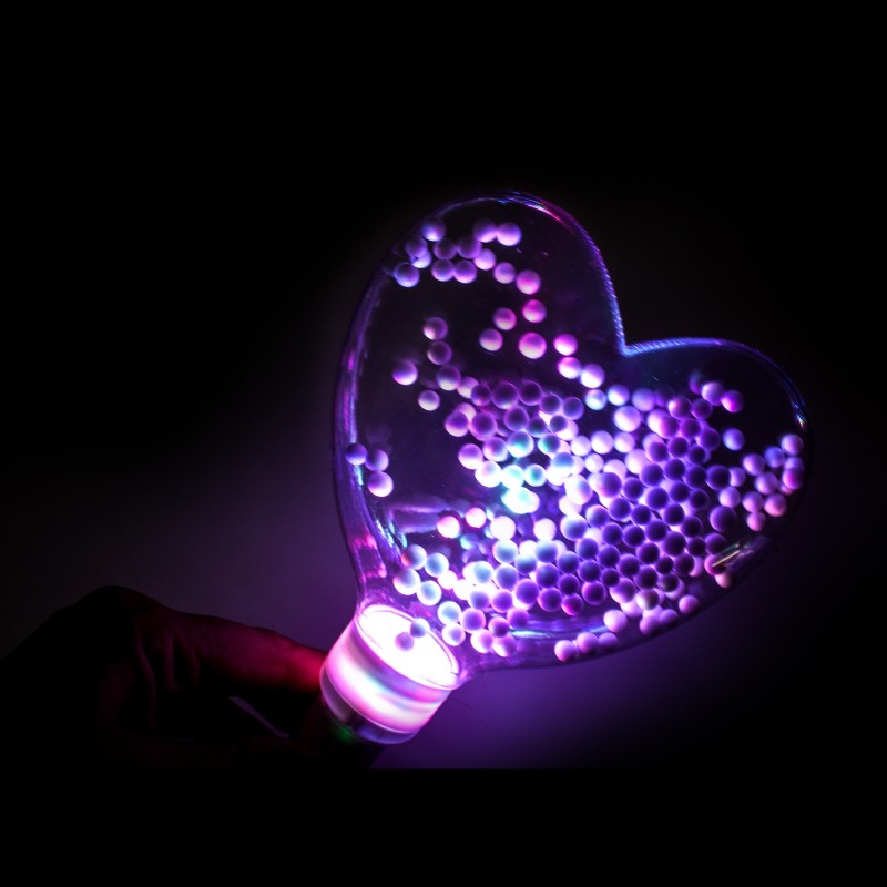 Różdżka LED serce