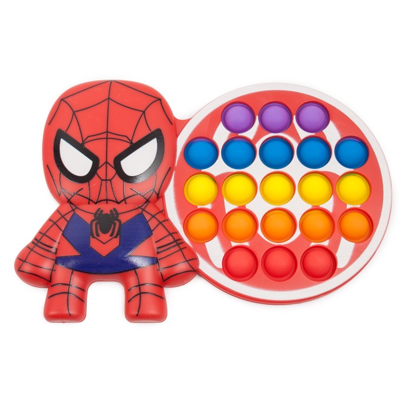 Popit zabawka spider man pająk