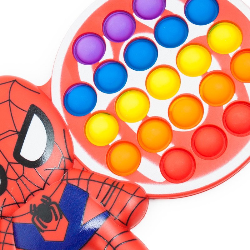 Popit zabawka spider man pająk