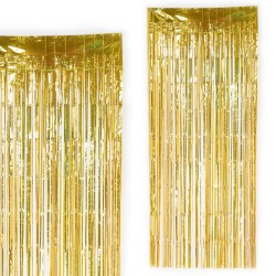 Kurtyna metaliczna złota...
