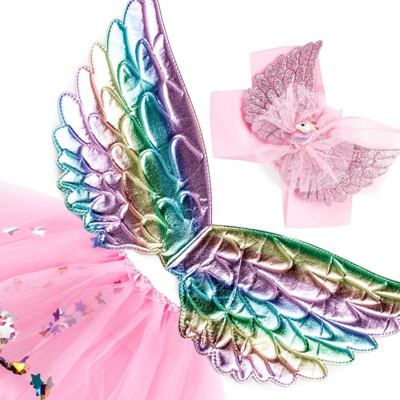 Jednorożec strój pony spinka spódniczka tutu skrzydełka