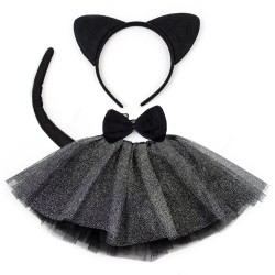 Kot Zestaw 4 częściowy - spódniczka stardust