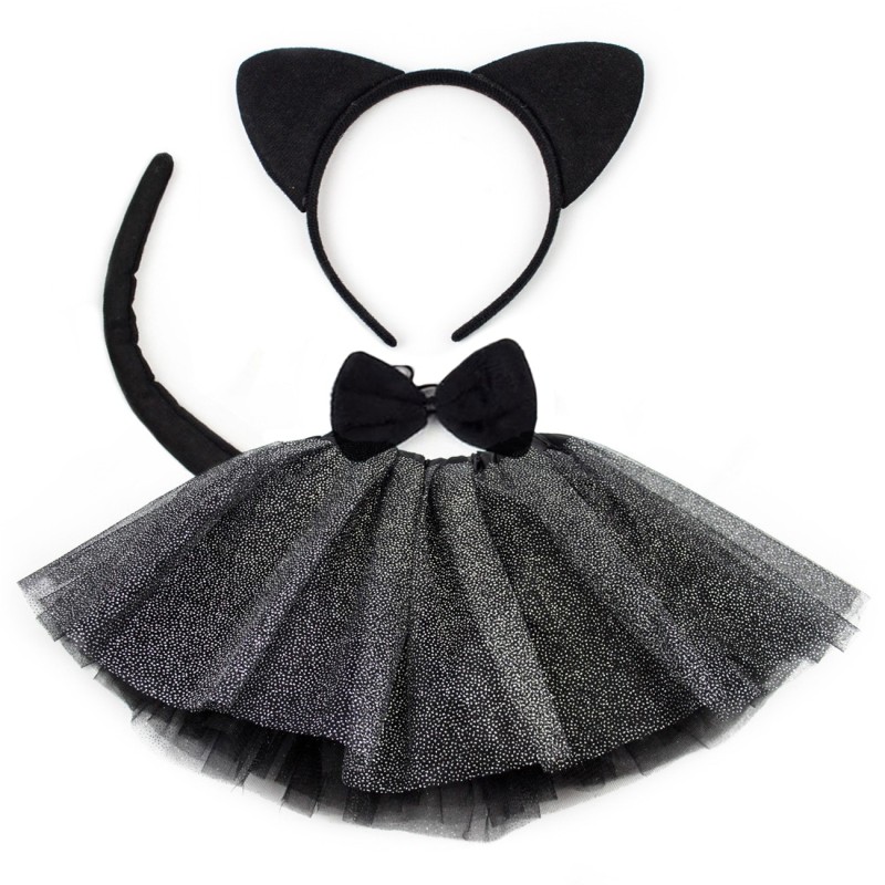 Kot Zestaw 4 częściowy - spódniczka stardust