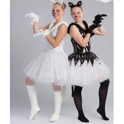 Przebranie Kocie uszy + muszka + ogon biały kotek