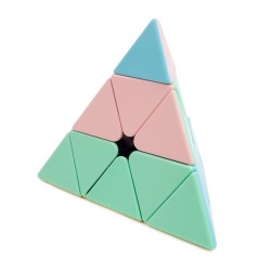 Kostka logiczna pyraminx 3x3x3 MoYu Pastelowa