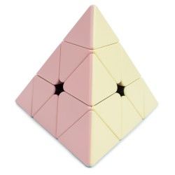 Kostka logiczna pyraminx 3x3x3 MoYu Pastelowa
