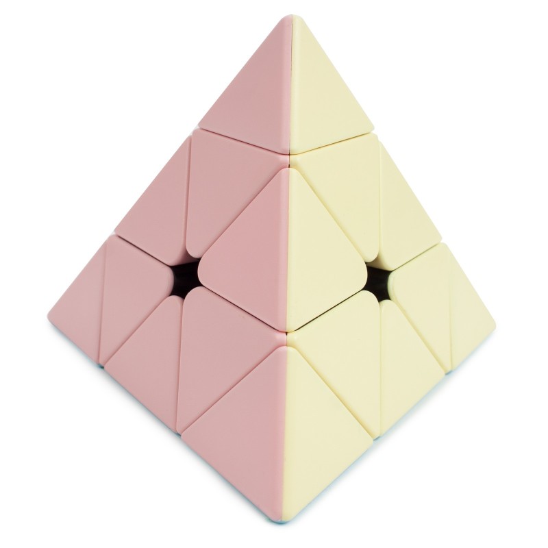 Kostka logiczna pyraminx 3x3x3 MoYu Pastelowa