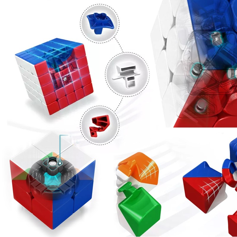 5M KOSTKA Logiczna MOYU 5x5x5 MAGNETYCZNA
