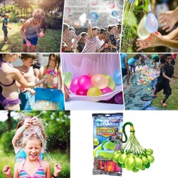 Kolorowe bomby wodne GWINT Balony na wodę