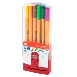 CIENKOPISY FINE POINT ZESTAW 12 kolorów