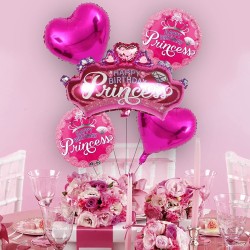 Duży Zestaw Balonów Balony Księżniczka Princess