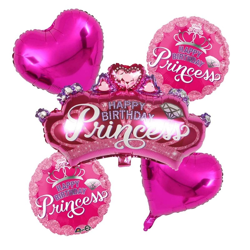 Duży Zestaw Balonów Balony Księżniczka Princess