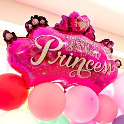 Duży Zestaw Balonów Balony Księżniczka Princess