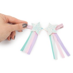 Spinki do włosów gwiazdki hand made