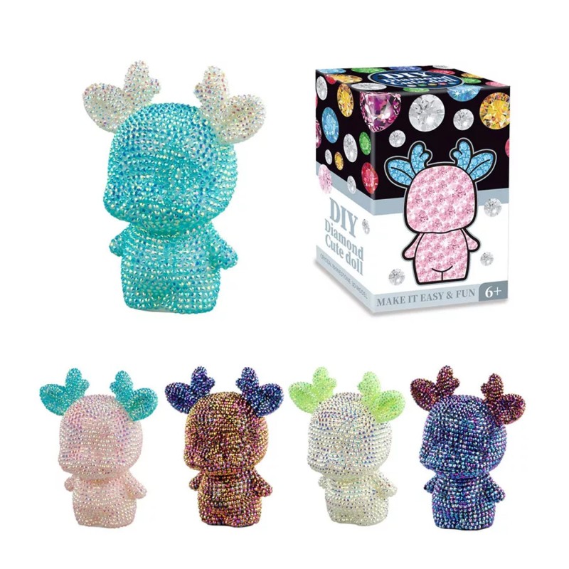 DIY DIAMENTOWA FIGURKA HAFT jelonek