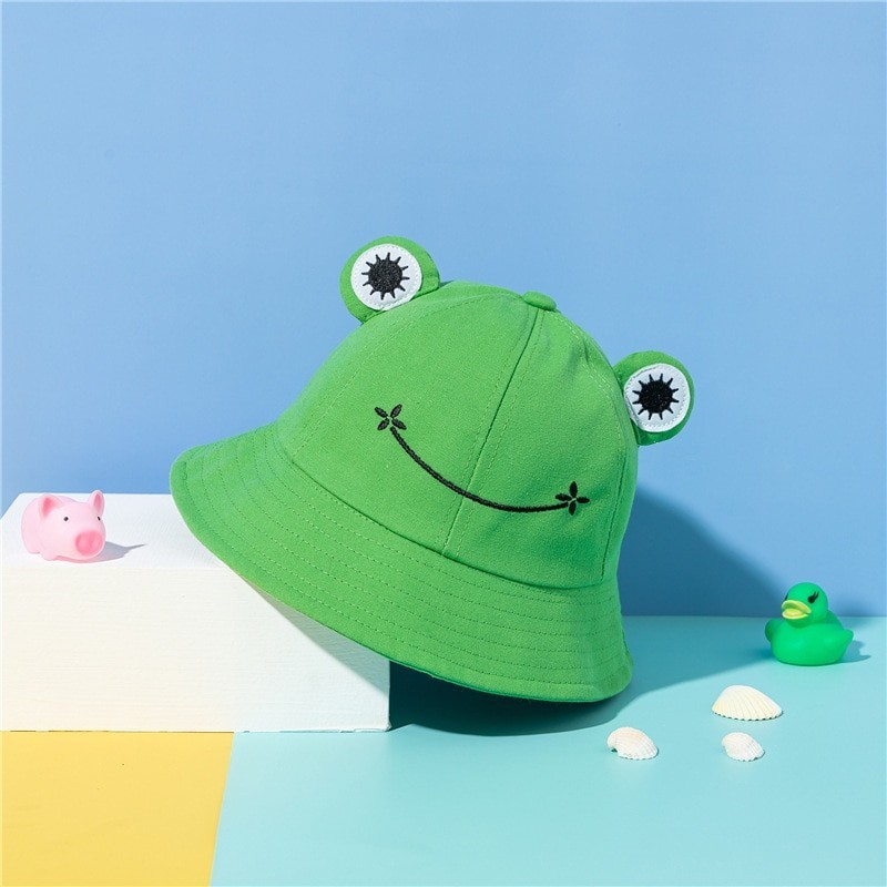 Kapelusz czapka Żaba BUCKET HAT KAWAII