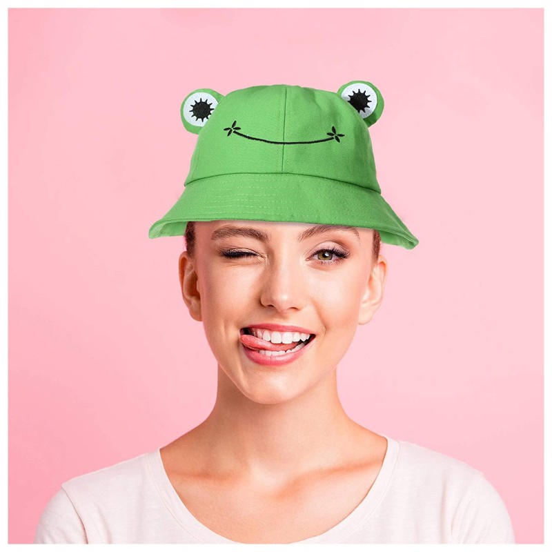 Kapelusz czapka Żaba BUCKET HAT KAWAII