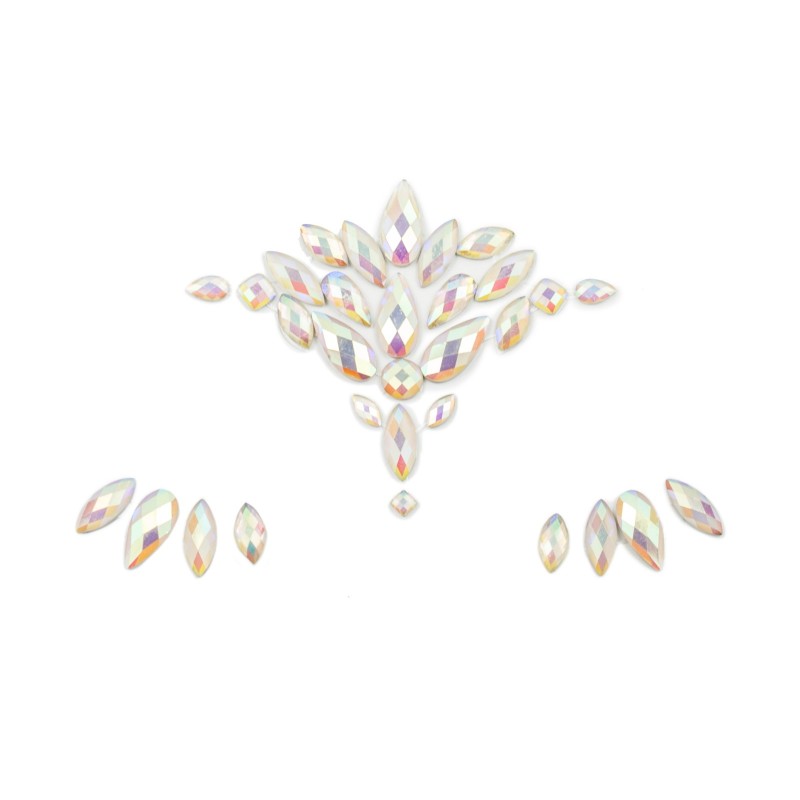 Świecące naklejki na twarz glow in the dark