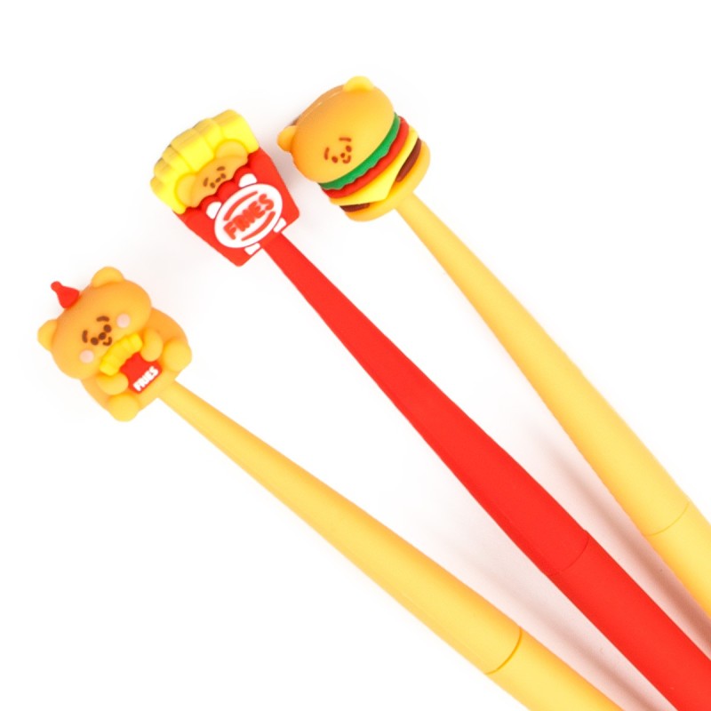 Długopisy jedzenie zestaw 3 szt.