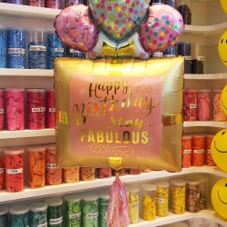 Balon Happy Birthday Prezent