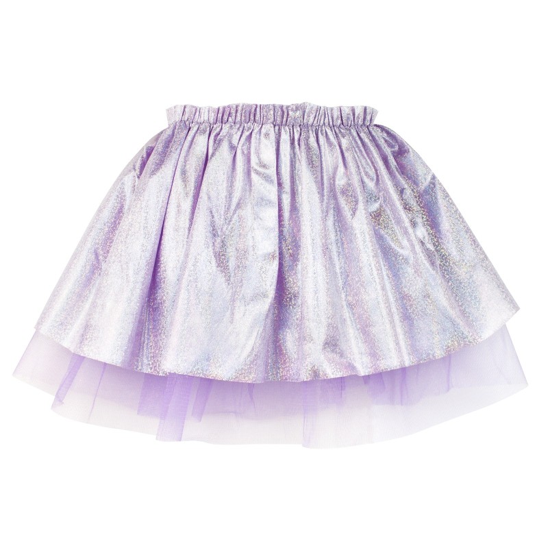 Pegaz fiolet brokat komplet skrzydła opaska jednorożec warkocz