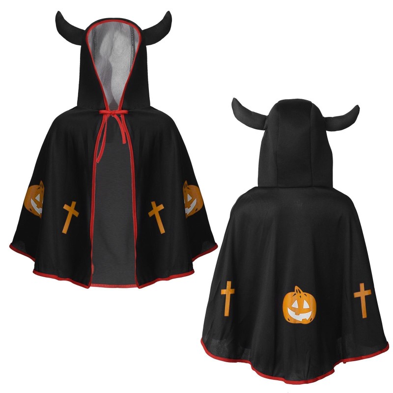 Peleryna halloween diabeł