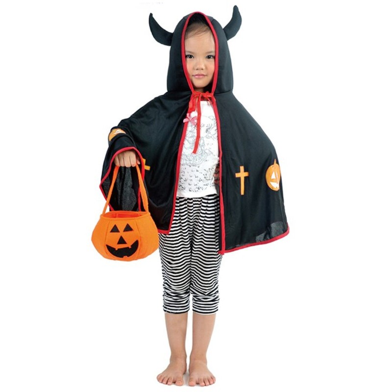 Peleryna halloween diabeł