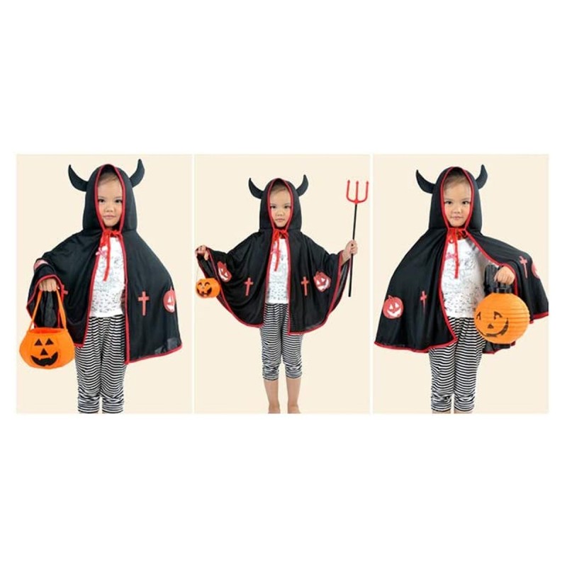 Peleryna halloween diabeł