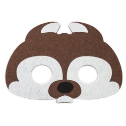 Maska na twarz filcowa bóbr