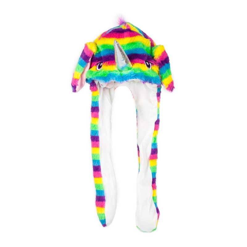 CZAPKA ruchome uszy JEDNOROŻEC STRÓJ kigurumi LED