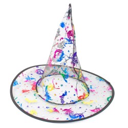 Peleryna Czarownica Wiedźma Czarownik + kapelusz